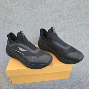 Red Tape Unisex Jet Black Running Shoes