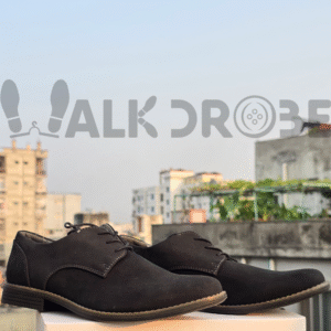 Bruno Marc Black Suede Oxfords – Men’s Urban Lace-Up Shoes